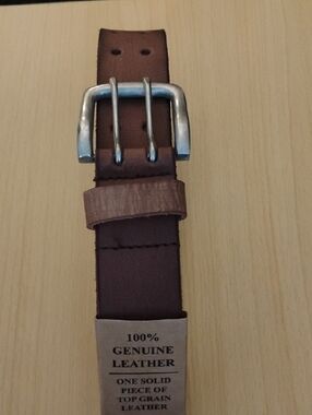 Genuine Leather Belt (Small 30-32) New